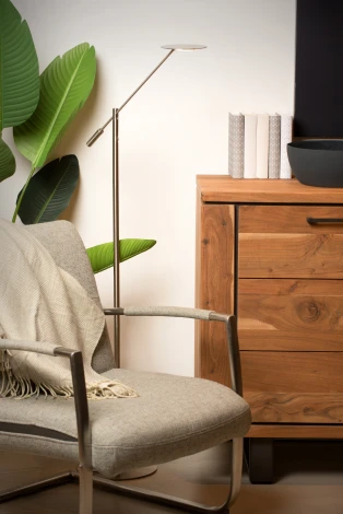 Торшер светодиодный диммируемый с выключателем Anselmo 19766/09/12