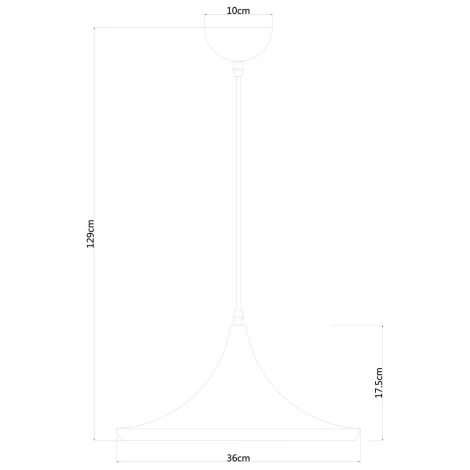 Подвесной светильник Arte Lamp Cappello A3406SP-1WH