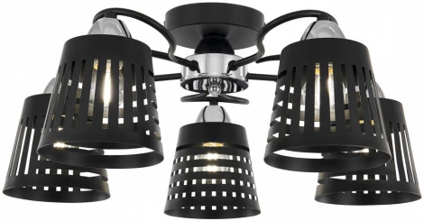 Потолочная люстра Arte Milano AMALFI-328207 328207/5 BK.CR (220V)