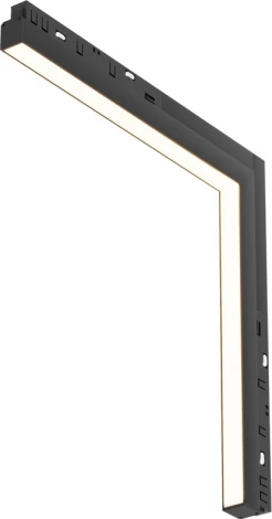 Трековый угловой светильник светодиодный магнитный 48V 24W Maytoni Technical Basis TR102-24W-DS-B