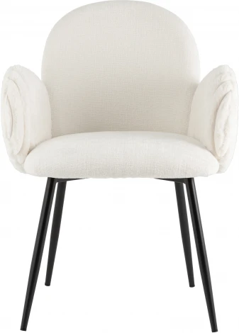 Стул обеденный Stool Group Wave Stripes букле белый арт.УТ000039505