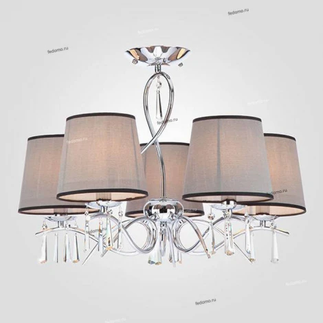 Потолочная люстра Eurosvet Morise 70048/5 хром