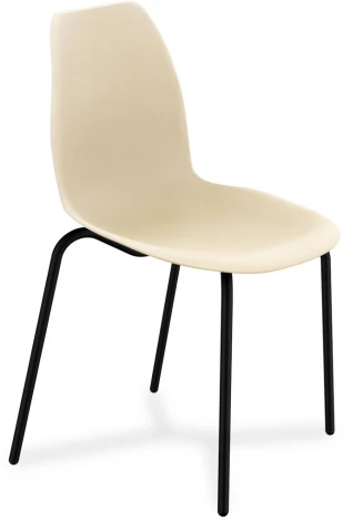 Стул SHT-ST29/S130 бежевый/черный муар Sheffilton 6102655405
