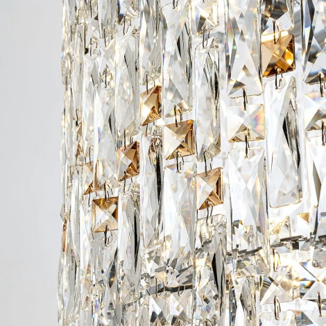 Подвесная люстра хрустальная Modelux ML.977.47 CR