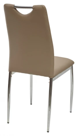 Обеденный стул M-City COMFORT 999 PU#654 серо-коричневый, экокожа
