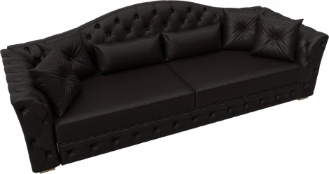 Диван прямой Артис Лига Диванов (Экокожа) арт.126370