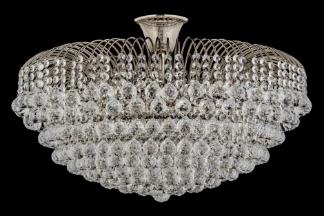 Потолочная люстра на штанге Arti Lampadari Empoli E 1.2.60.100 N (220V, хрусталь, круглые)