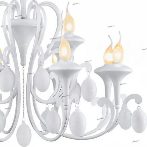 Подвесная люстра Arte Lamp Montmartre A3239LM-12WH