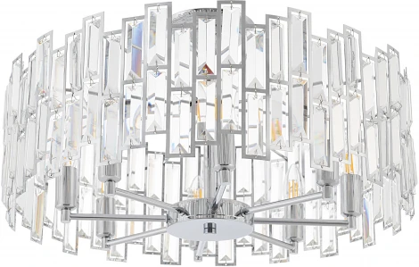 Потолочная люстра на штанге Arte Milano Sorrento-3209 373209/8/80/560 CR (220V, круглые)