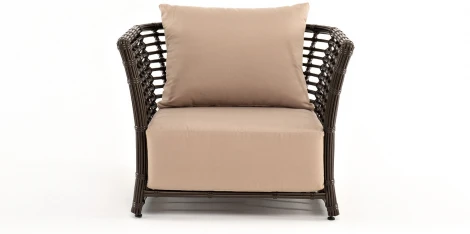 "Валенсия" кресло из искусственного ротанга, цвет бронзовый 4SIS арт.УТ-00006744