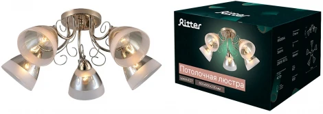 Потолочная люстра Ritter Modena 52546 2