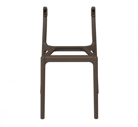 Стул Sheffilton SHT-S180 белый/коричневый 4179116607