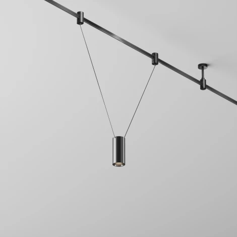 Трековый светильник магнитный 12W 24V Maytoni Focus Led TR157-1-12W4K-B (круглые)