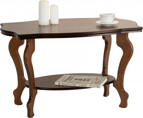 Стол журнальный Берже 1 средне-коричневый от фабрики Mebelik