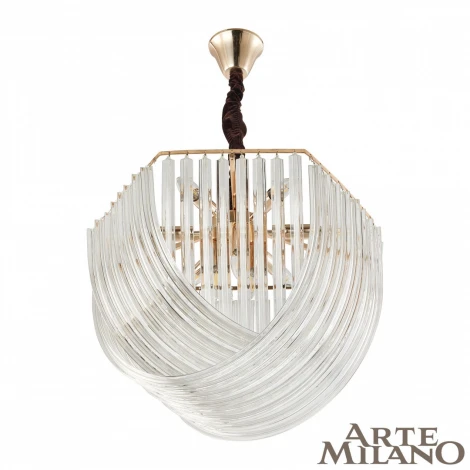 Подвесная люстра Arte Milano S.97378.D600.H430.E14.9 G (220V, на цепи, круглые)