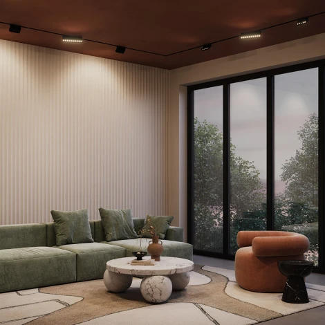 Трековый светильник Downlight Points Rot Gravity 4000K 10Вт 30° LED (магнитный) Maytoni Technical TR077-2-10W4K-B (48V)