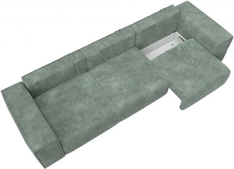 Диван прямой Лига-058 НПБ Лонг Лига Диванов (Велюр) арт.129404