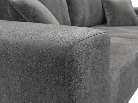 Диван прямой Льюес Лига Диванов (Велюр) арт.126700