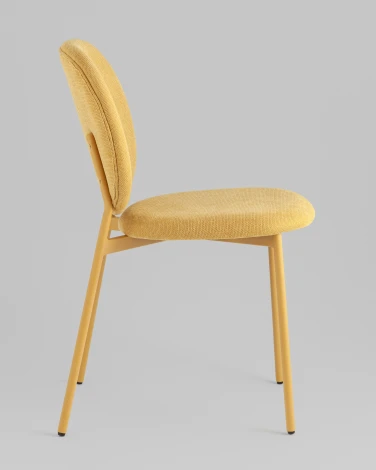 Стул обеденный Pip желтый желтые ножки NP Stool Group арт.УТ000039726