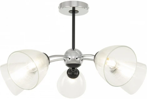 Потолочная люстра на штанге Arte Milano Napoli-329007 329007/5 CR.BK (220V)