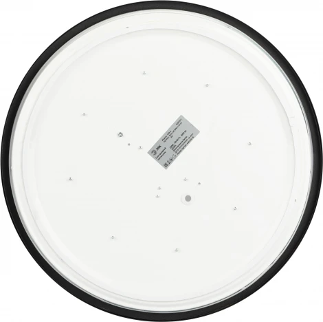 Потолочный светильник круглый светодиодный ЭРА Relict 38 SPB-6-40 4К BK (220V, круглые)