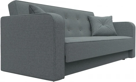 Диван-книжка Тур (Серый/Рогожка) Лига Диванов арт.125020