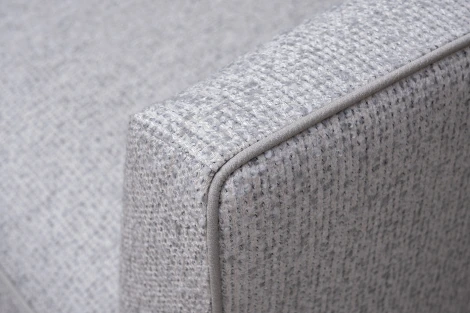 Диван Sorrento(K) 230M трехм.раск c кантом,рогожка св.беж Santo1902-SECRU+Nev83 230*101*86 Garda Decor арт.SORRENTO(K)-230M-3K-Santo1902-SECRU+Nev83