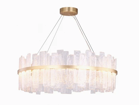 Подвесной светильник хрустальный светодиодный Newport 10830 10830/80 new (220V, на тросе)