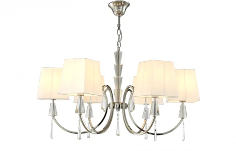 Подвесная люстра Crystal Lux Marsela SP-PL6 NICKEL