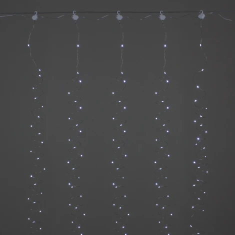 Гирлянда светодиодная занавес Роса 3х3м 300LED с контроллером и пультом Sneha A-972 W c