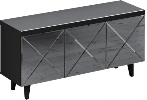 Тумба Kristal ОГОГО 331037 (черный)