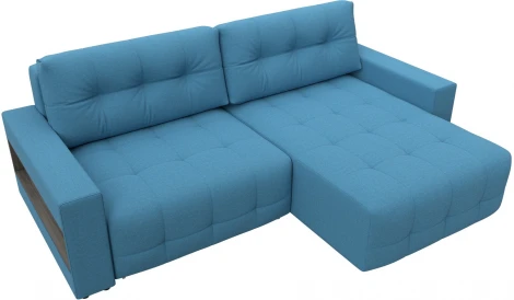 Диван угловой с полками Лига-053 НПБ Лига Диванов (Рогожка) арт.128933