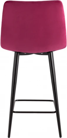 Стул полубарный Stool Group Джанго велюр винный высота сиденья 60 см УТ000036034