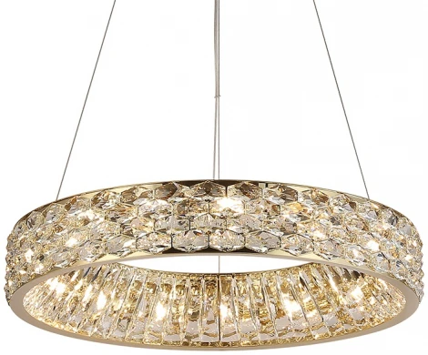 Подвесной светильник Newport 8530 8532/60 C gold polished (220V, на тросе, кольцо)