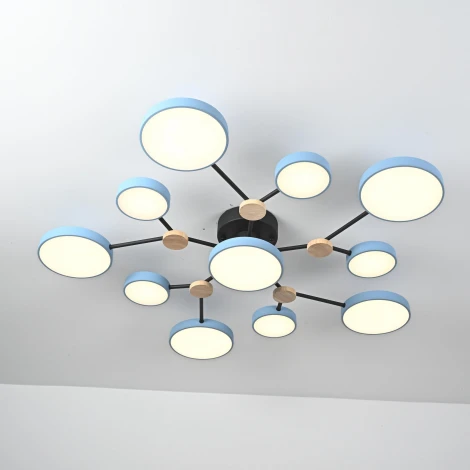 Потолочная люстра с пультом на штанге LED Lu Carte LC-11-1728