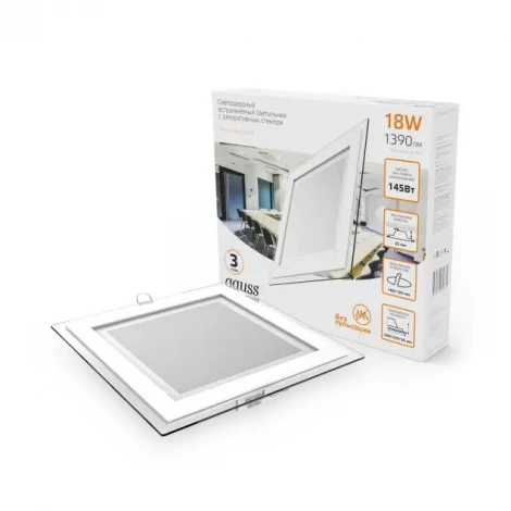 Встраиваемый точечный светильник Gauss 948111118 (LED, 220V)