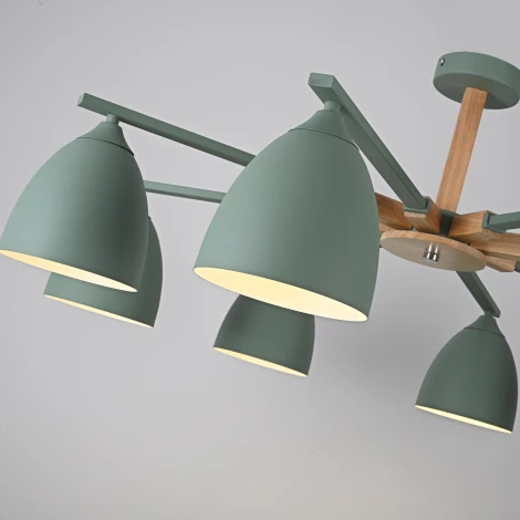 Потолочная люстра на штанге NOA 8 Mint ImperiumLoft Noa01 (183468-26)