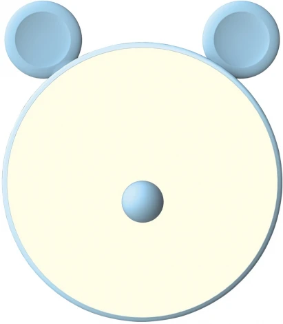 Светильник ночник настольный Gauss NN7026 GTL702 5W 200lm 2700-6000K 5V Li-ion 1200mA голубой диммируемый LED