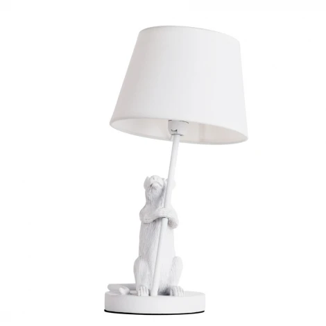 Интерьерная настольная лампа Arte Lamp Gustav A4420LT-1WH (220V, животные)