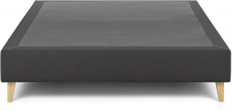 Кровать La Forma (ex Julia Grup) Nikos (Черный/ Дерево) 62768