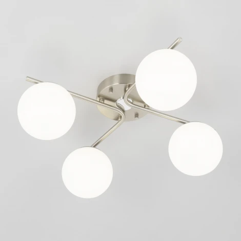 Потолочная люстра RGB с пультом управления Citilux Адам Смарт CL228A141 (LED, 220V, умный дом - Алиса, шарики)