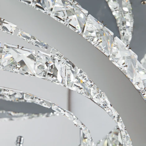 Потолочная люстра Eurosvet Grasia 90066/2 хром