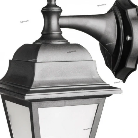 Настенный фонарь уличный Arte Lamp Zagreb A1114AL-1BK