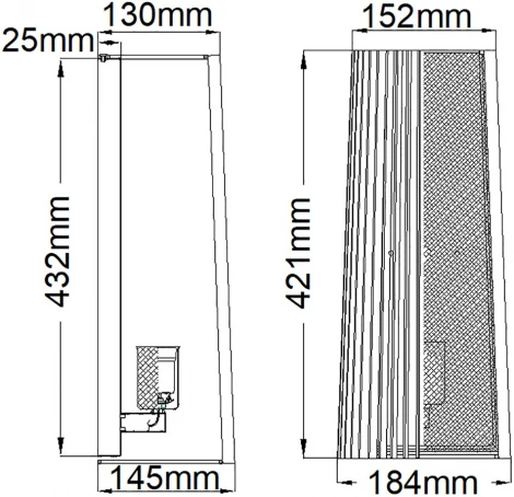Бра Kichler QN-LINARA1-BK (220V)