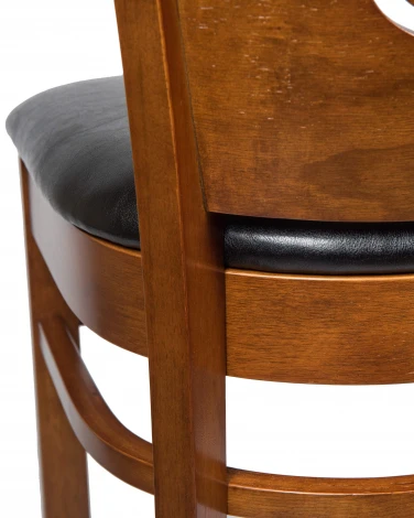 Стул барный JERRY BAR (шоколад, чёрный)