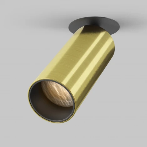 Встраиваемый точечный светильник Maytoni Focus Led C053CL-L12W3K-W-BS (220V, круглые)