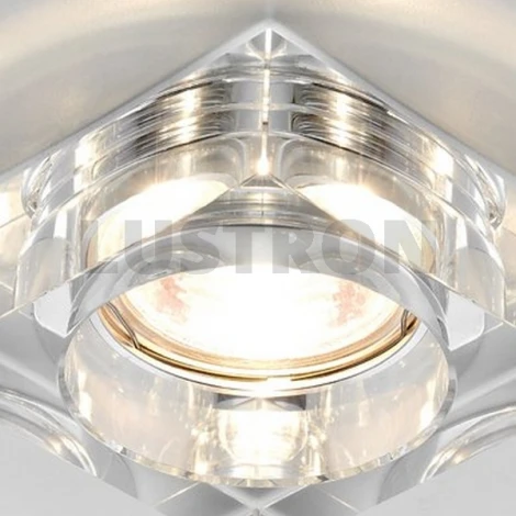 Встраиваемый точечный светильник Ambrella Кристальный дизайн D9171 CL/CH