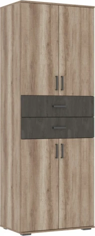 Шкаф Паркинс ШК 5 (Паркинс ШК 05 дуб крафт белый) Woodville арт.546172