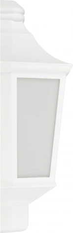 Настенный фонарь уличный ЭРА НБУ 06-60-003 У1 белый мат. (220V, IP44)