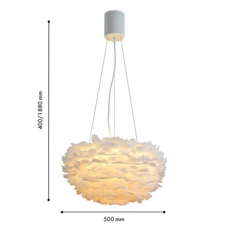 Подвесная люстра Favourite Plumage 4840-3P 3xE27LEDx8W